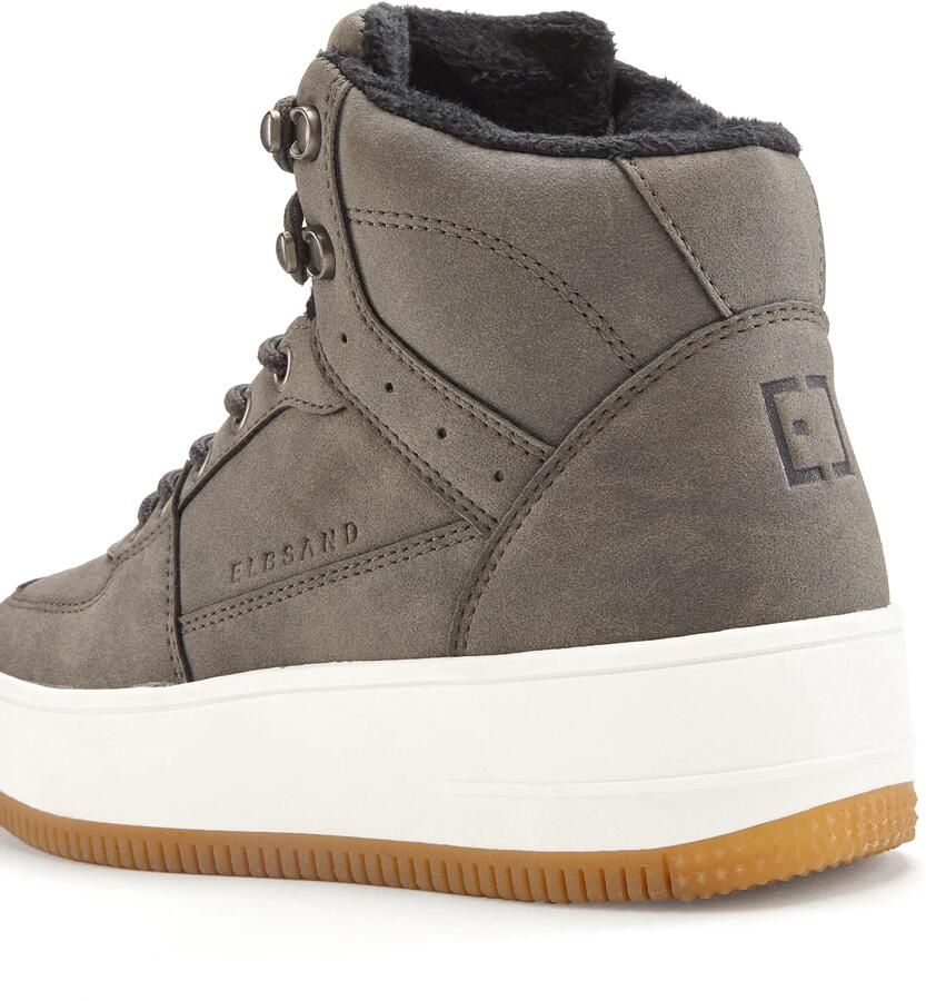 Elbsand Sneakers met knuffelig warm voering vrijetijdsschoen lage schoen high top sneaker - Foto 2