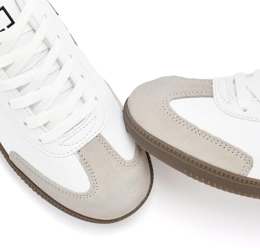Elbsand Sneakers laag beige zwart wit - Foto 4