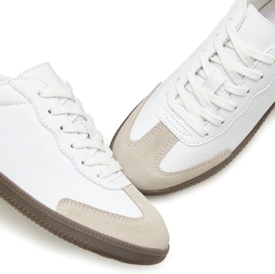 Elbsand Sneakers laag beige zwart wit - Foto 2