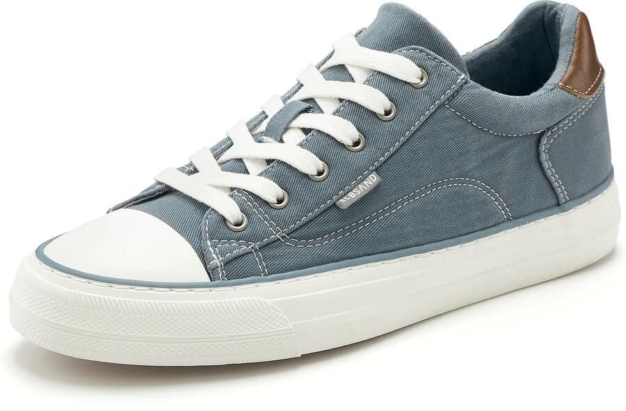 Elbsand Sneakers laag blauw bruin wit