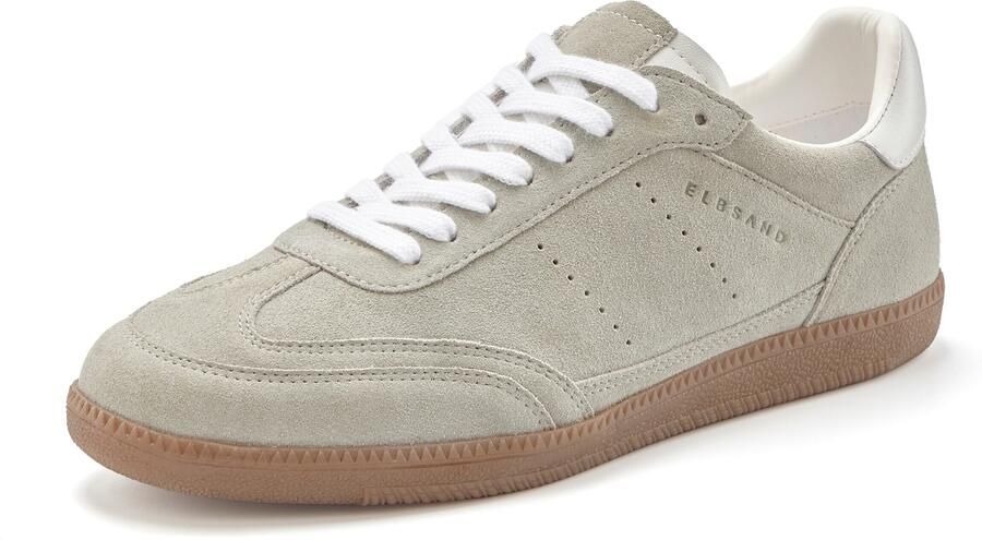 Elbsand Sneakers laag greige offwhite