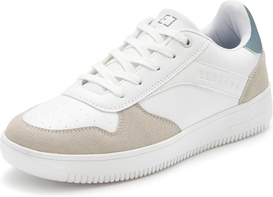 Elbsand Sneakers laag grijs wit - Foto 3