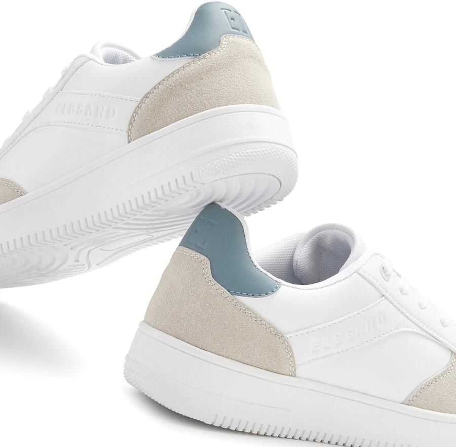 Elbsand Sneakers laag grijs wit - Foto 2
