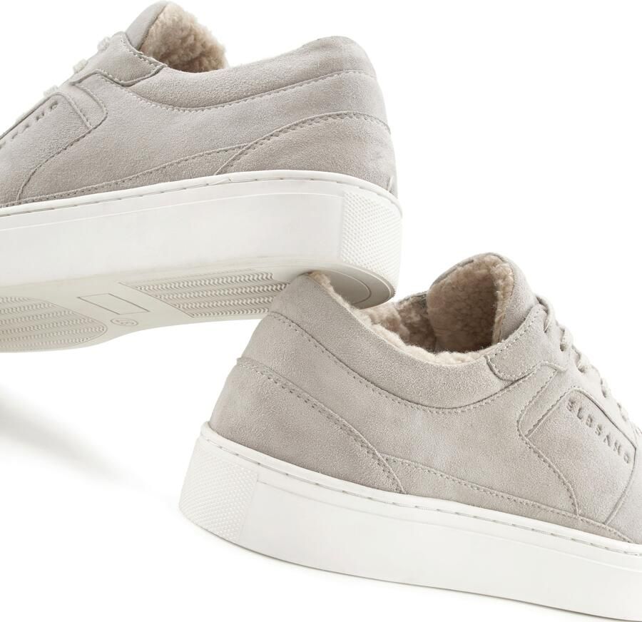 Elbsand Sneakers Wintersneaker veterschoen van leer met knuffelig binnenfutter - Foto 3