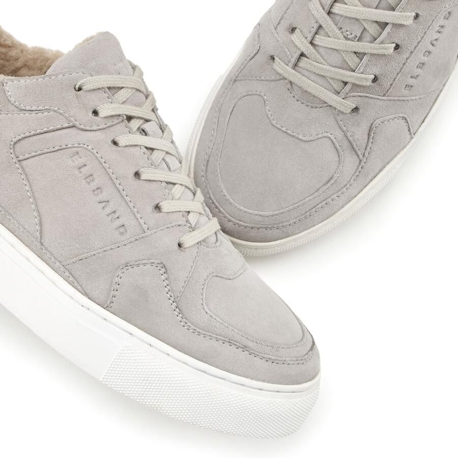 Elbsand Sneakers Wintersneaker veterschoen van leer met knuffelig binnenfutter - Foto 2