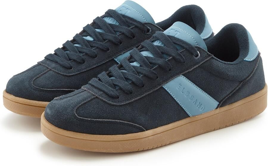 Elbsand Sneakers laag marine duifblauw - Foto 4