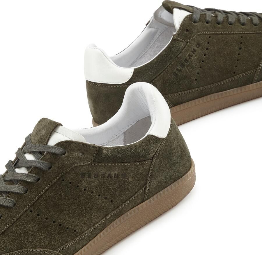 Elbsand Sneakers laag olijfgroen wit - Foto 2