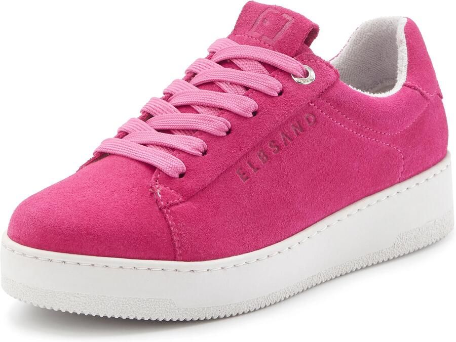 Elbsand Sneakers laag pink
