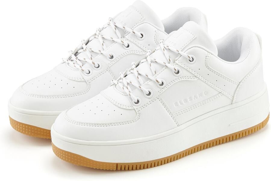 Elbsand Sneakers laag wit - Foto 4