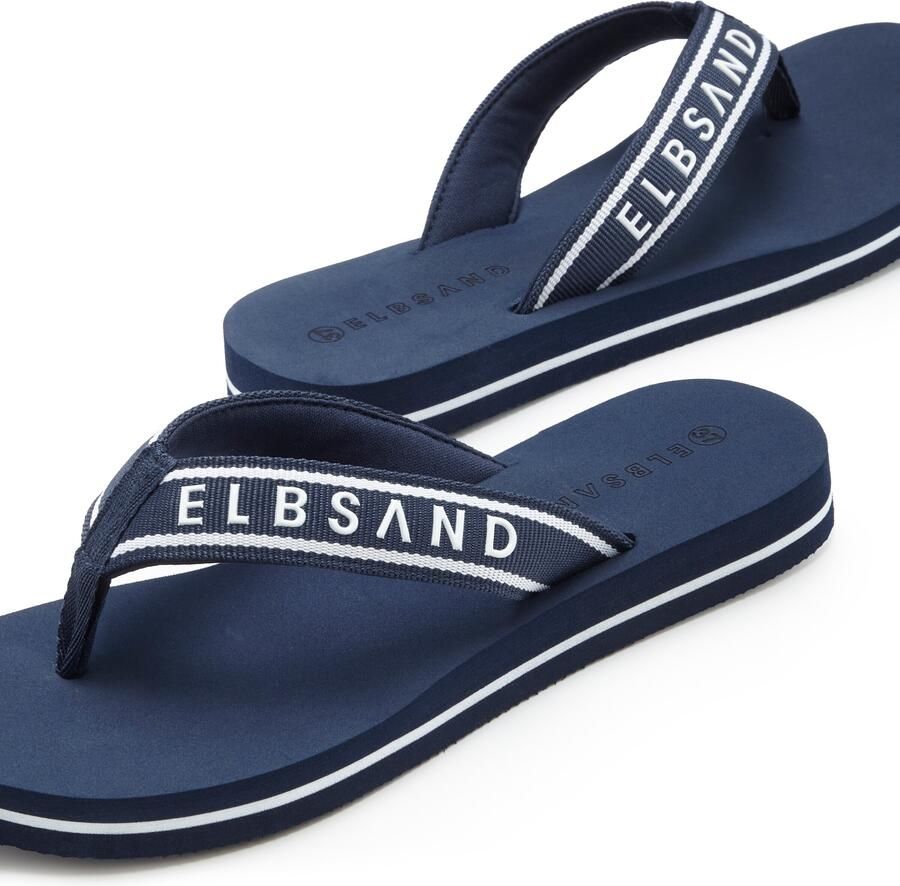 Elbsand Teenslippers marine wit - Foto 2