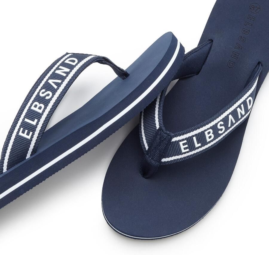 Elbsand Teenslippers marine wit - Foto 3
