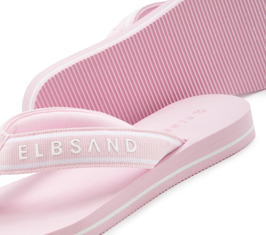 Elbsand Teenslippers rosé wit - Foto 2