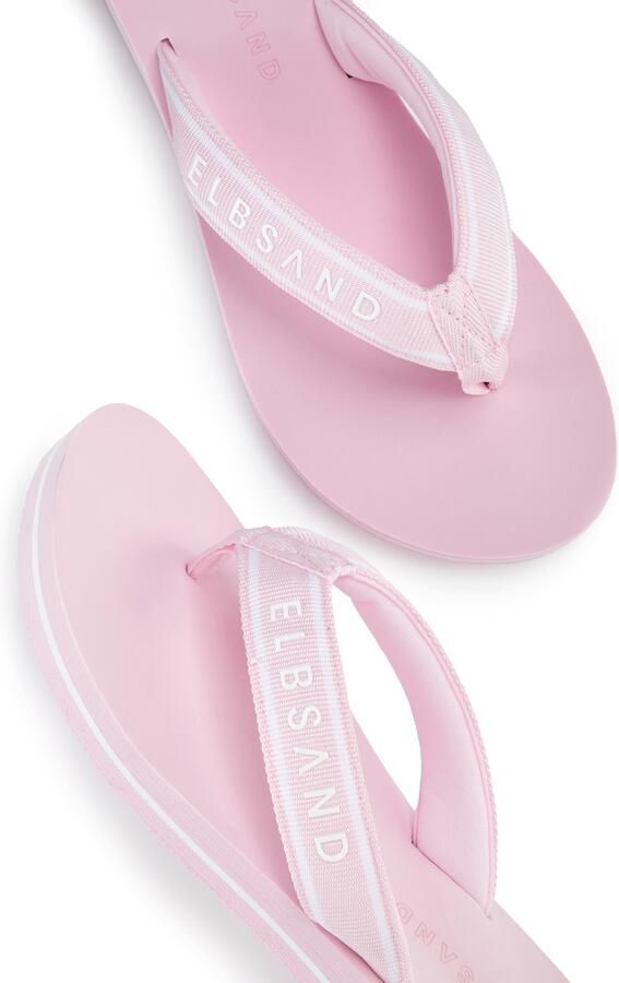 Elbsand Teenslippers rosé wit - Foto 3
