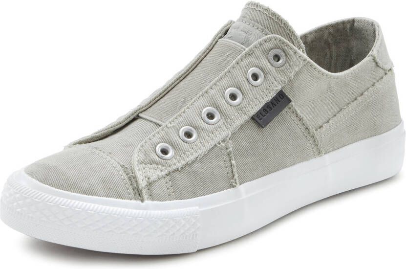 Elbsand Sneakers Halfschoen slippers vrijetijdsschoen van textiel om in te stappen met elastische inzet