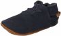 En Fant Kinder Elastischer Hausschuh Wildleder E813110-Blue Night - Thumbnail 2