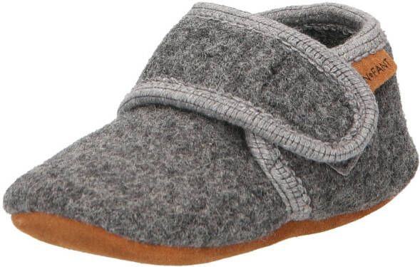 En Fant Pantoffels voor baby's Wol Antraciet Gemeleerd - Foto 2