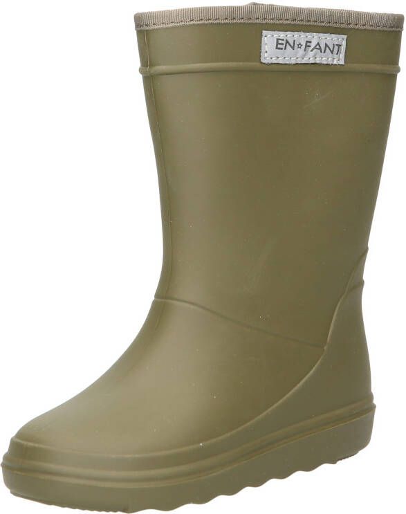 Enfant Rain Boots Solid Regenlaarzen Groen Jongens Meisjes - Foto 2