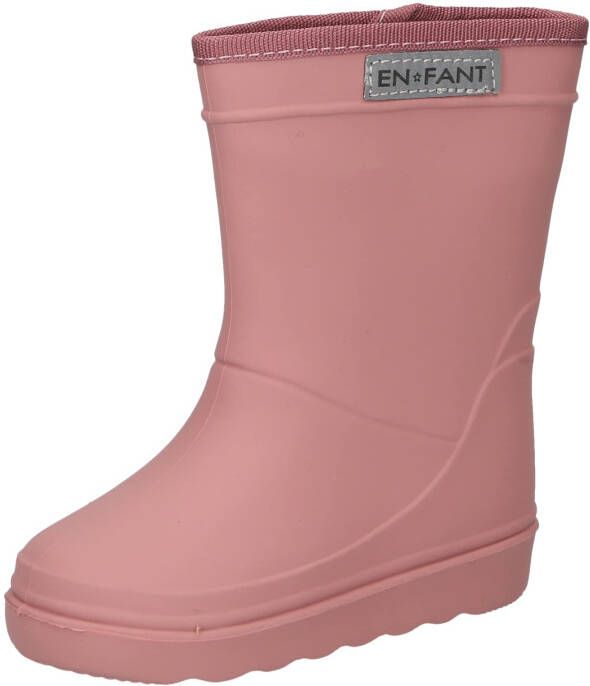 En Fant Kinder Gummistiefel Rain Boots Solid Old Rose - Foto 6