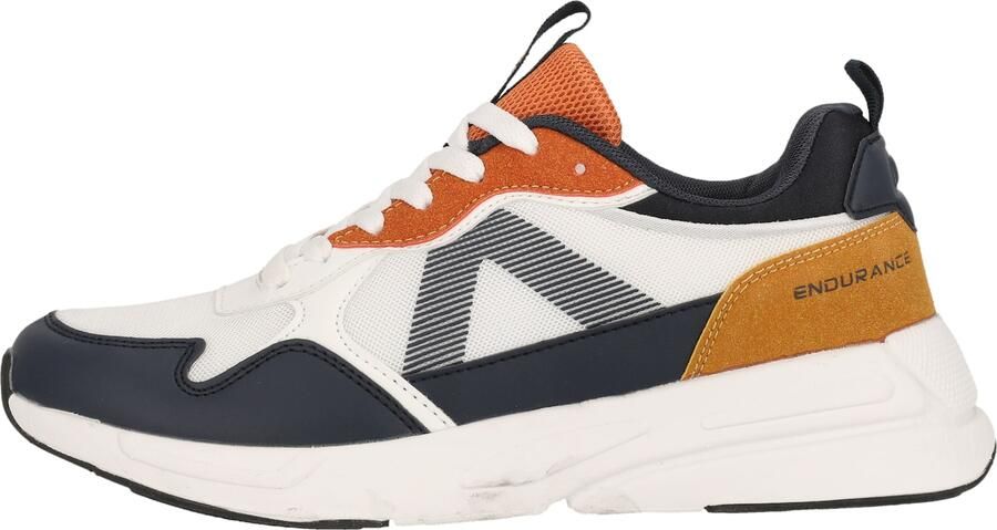 ENDURANCE Sneakers laag 'Abantes' bruin oker grijs zwart wit - Foto 6