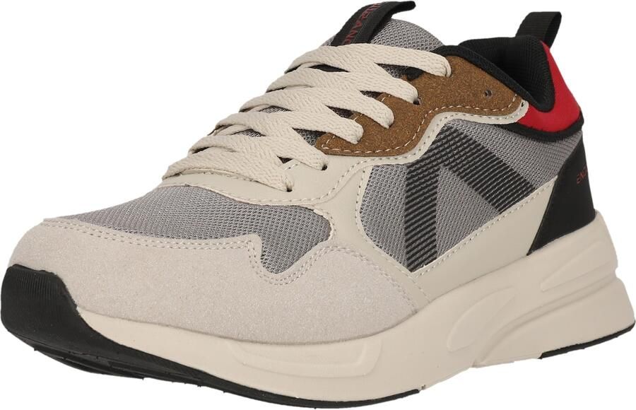 ENDURANCE Sneakers laag 'Abantes' stone grey lichtgrijs cranberry zwart - Foto 3