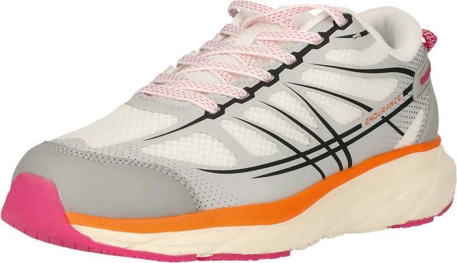 ENDURANCE Sneakers laag 'Caden' lichtgrijs oranje zwart offwhite - Foto 2