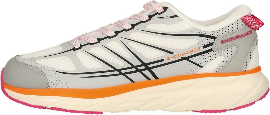 ENDURANCE Sneakers laag 'Caden' lichtgrijs oranje zwart offwhite - Foto 5