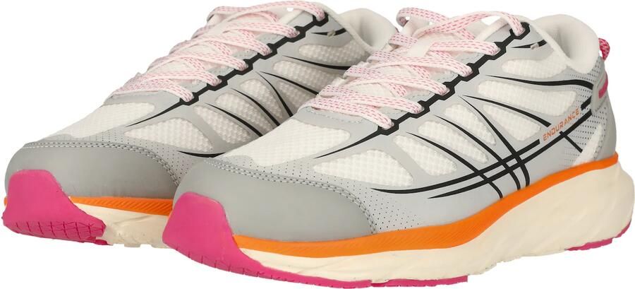 ENDURANCE Sneakers laag 'Caden' lichtgrijs oranje zwart offwhite - Foto 4