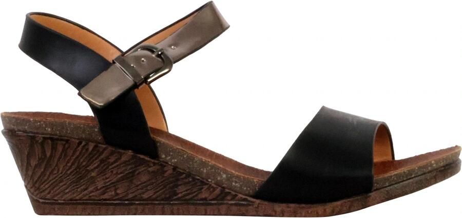Enza Nucci Sandalen met plateauzool en riempje