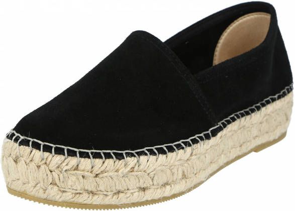 Espadrij l originale Espadrilles Classic Velour High in zwart