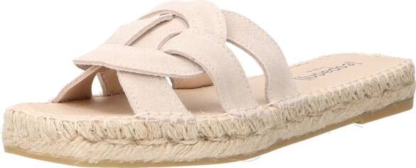 Espadrij l originale Sandalen Tours Velour in beige - Foto 2