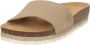 Espadrij Women's Copine Velour Sandalen beige - Thumbnail 2