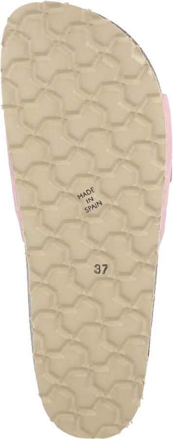 Espadrij Women's Copine Mono Velour Sandalen beige roze - Foto 4