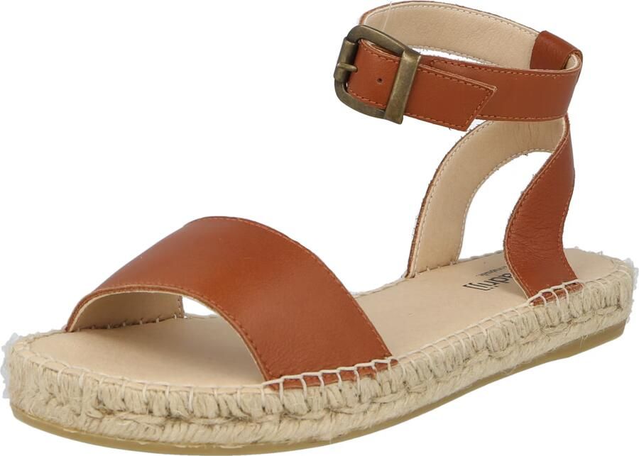 Espadrij l´originale Sandalen met riem 'Nimes' cognac - Foto 2
