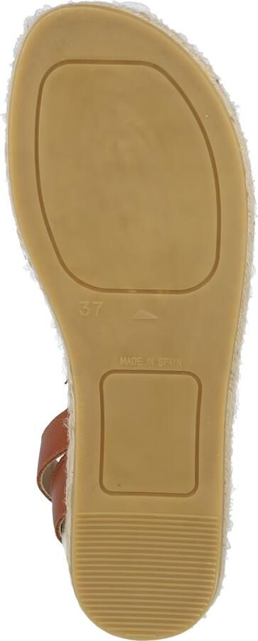 Espadrij l´originale Sandalen met riem 'Nimes' cognac - Foto 4