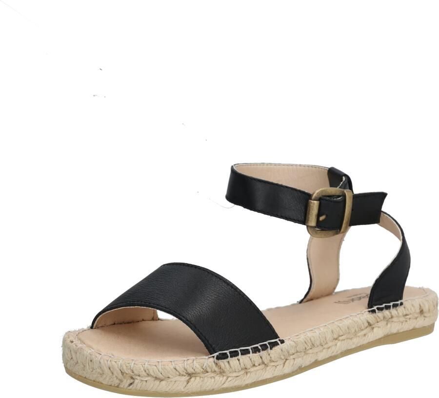 Espadrij l´originale Sandalen met riem 'Nimes' zwart - Foto 2