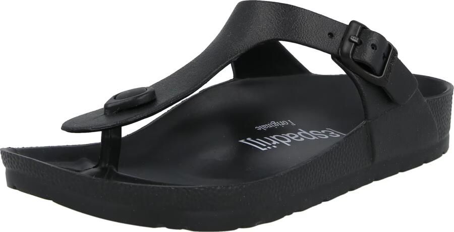 Espadrij l´originale Teenslipper 'RIO' zwart
