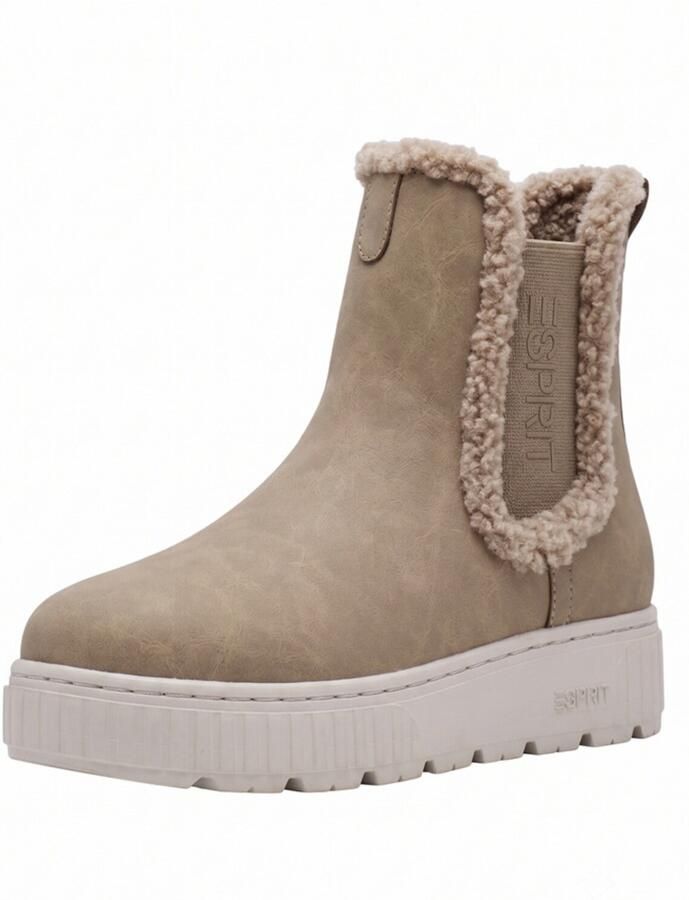 Esprit Shoes Chelsea boots 'PINA' beige - Foto 3