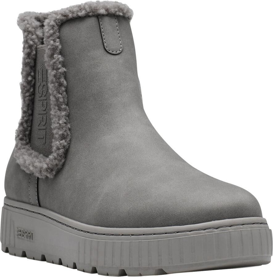 Esprit Shoes Chelsea boots 'PINA' stone grey