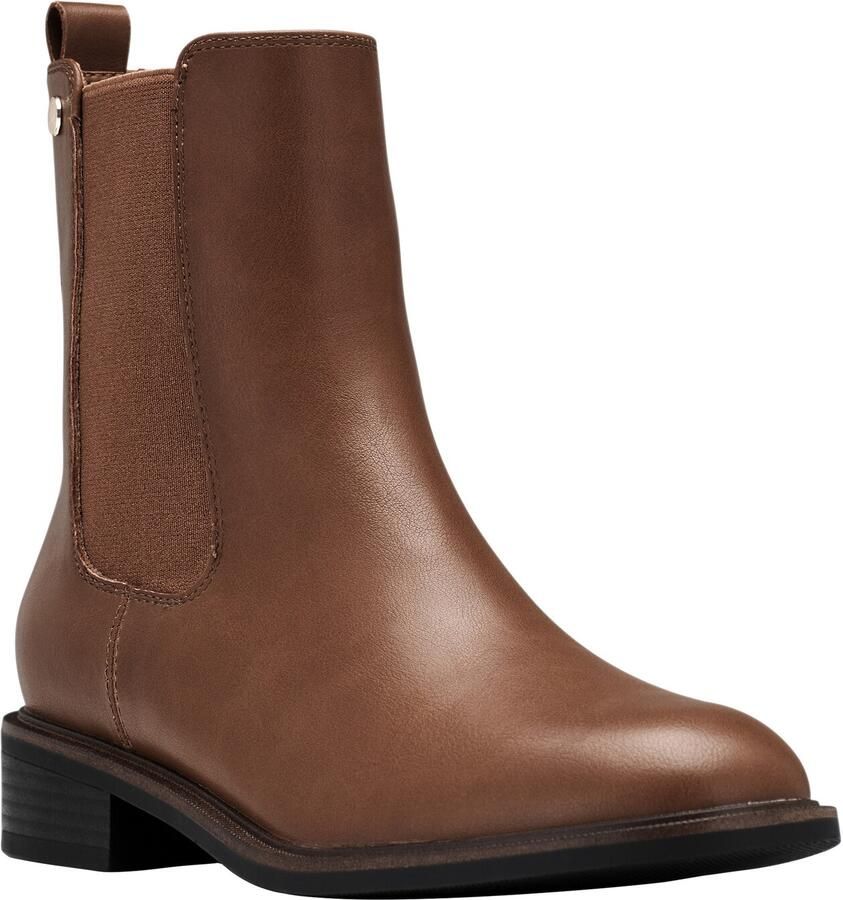 Esprit Shoes Enkellaarsjes 'Bobby' cognac