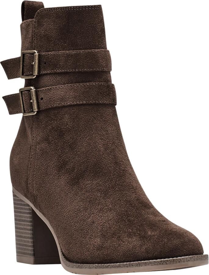 Esprit Shoes Enkellaarsjes 'Lolina' donkerbruin