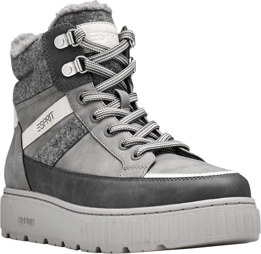 Esprit Shoes Sneakers laag grijs donkergrijs