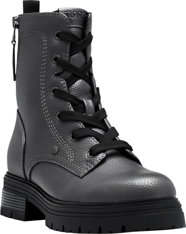 Esprit Shoes Veterlaarsjes 'Lilli' donkergrijs