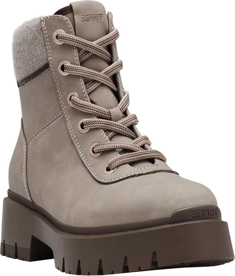 Esprit Shoes Veterlaarsjes 'Millie' taupe