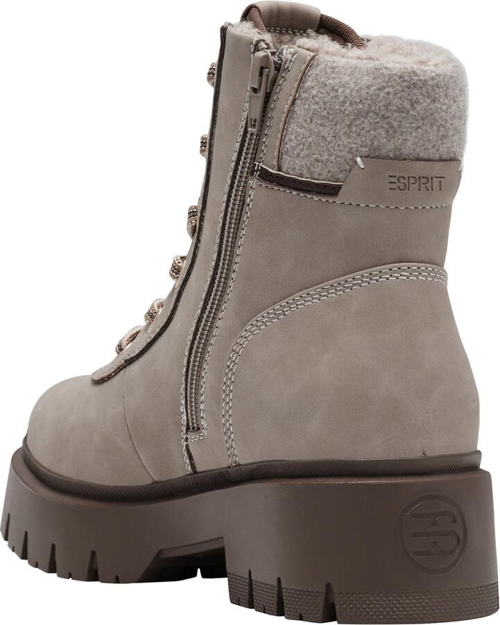 Esprit Shoes Veterlaarsjes 'Millie' taupe - Foto 2