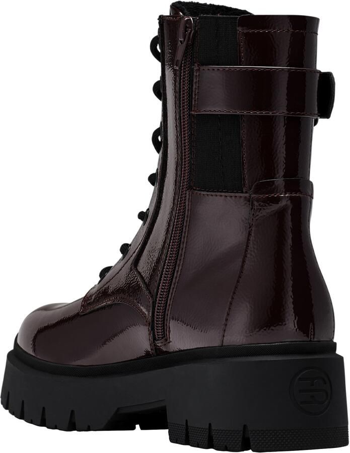 Esprit Shoes Veterlaarsjes 'Millie' wijnrood - Foto 3
