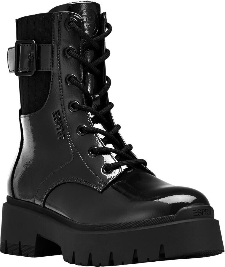 Esprit Shoes Veterlaarsjes 'Millie' zwart