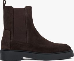 Estro Premium Italiaanse Velours Chelsea Laarzen