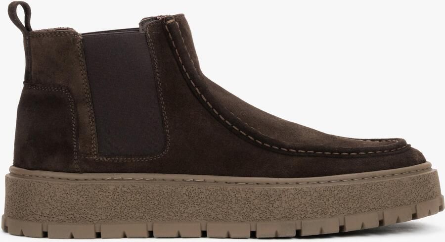 Estro Chelsea boots '09-4813' donkerbruin