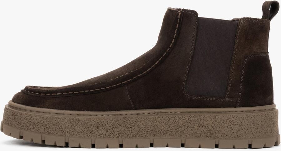 Estro Chelsea boots '09-4813' donkerbruin - Foto 6