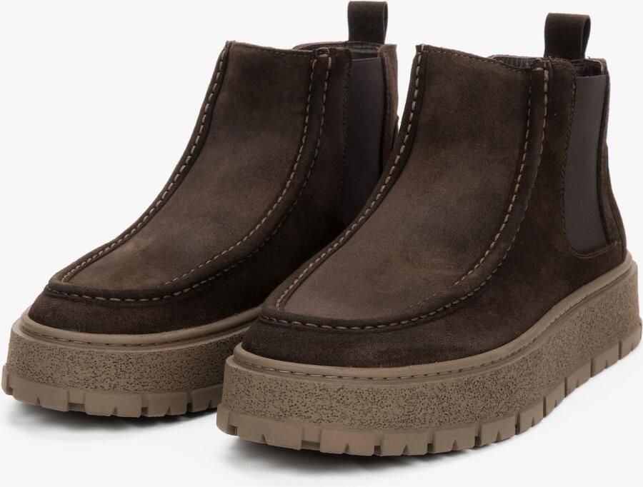 Estro Chelsea boots '09-4813' donkerbruin - Foto 2